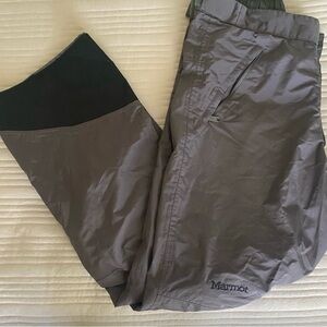Marmot Men's Black and Gray Cargo Pants